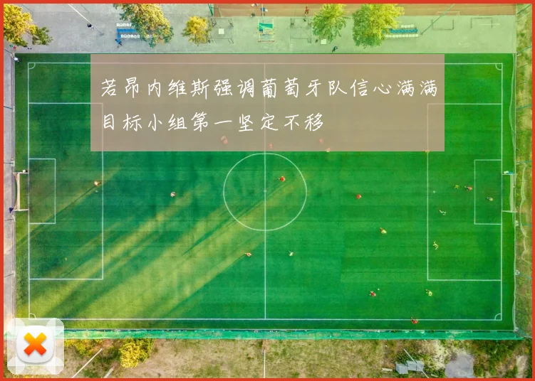 若昂内维斯强调葡萄牙队信心满满目标小组第一坚定不移